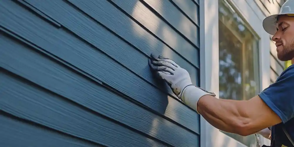 Professional Residential Siding Replacement Team Shadow Stone Home Service.